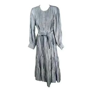 Anthropologie Gray Maxi Dress 🩷